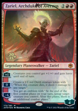 Zariel, Archduke of Avernus [Dungeons & Dragons: Adventures in the Forgotten Realms Prerelease Promos] | North Game Den