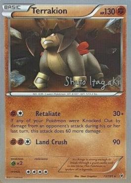 Terrakion (73/101) (Terraki-Mewtwo - Shuto Itagaki) [World Championships 2012] | North Game Den