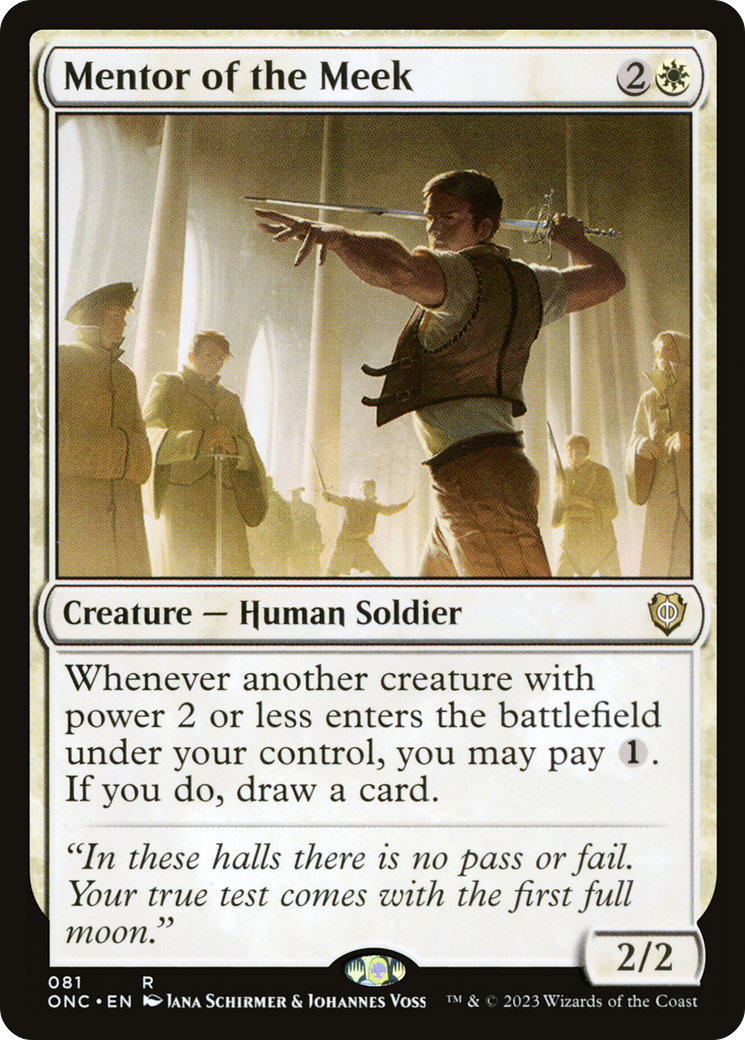 Mentor of the Meek [Phyrexia: All Will Be One Commander] | North Game Den