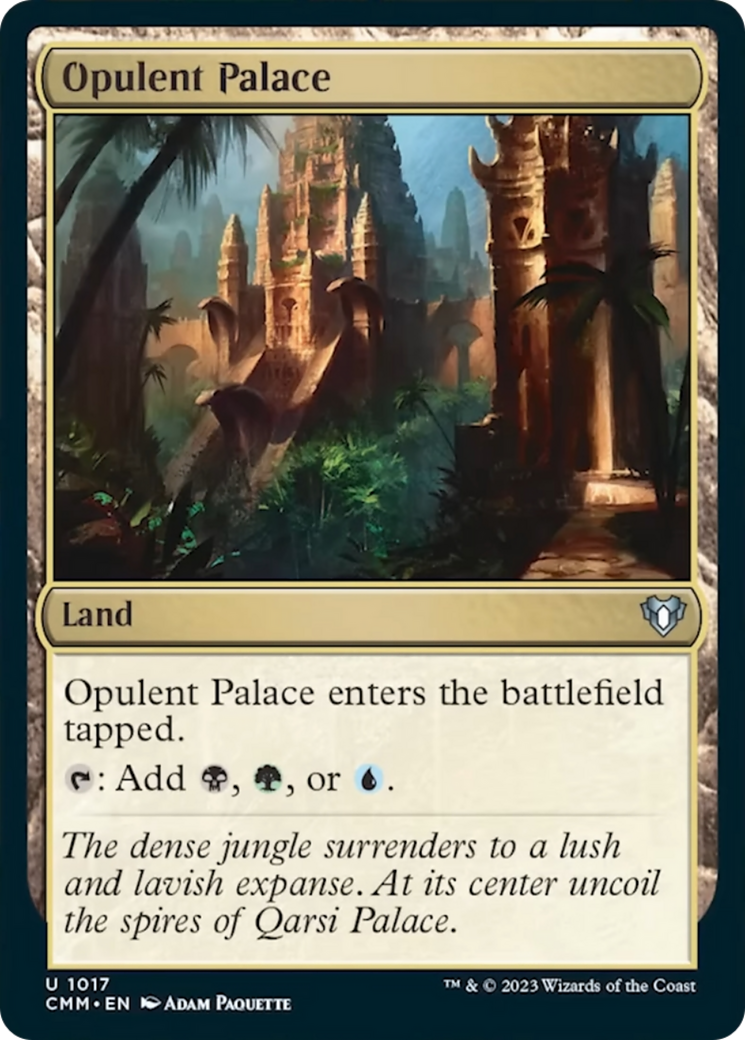 Opulent Palace [Commander Masters] | North Game Den