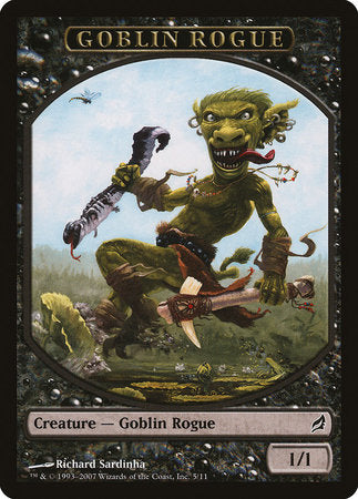 Goblin Rogue Token [Lorwyn Tokens] | North Game Den