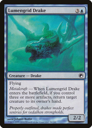 Lumengrid Drake [Scars of Mirrodin] | North Game Den