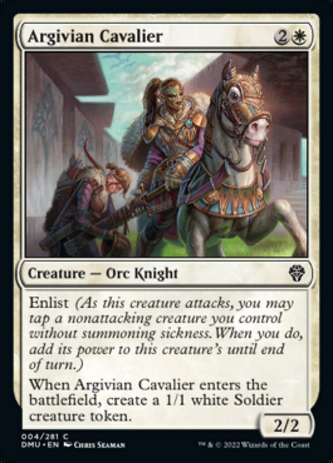 Argivian Cavalier [Dominaria United] | North Game Den