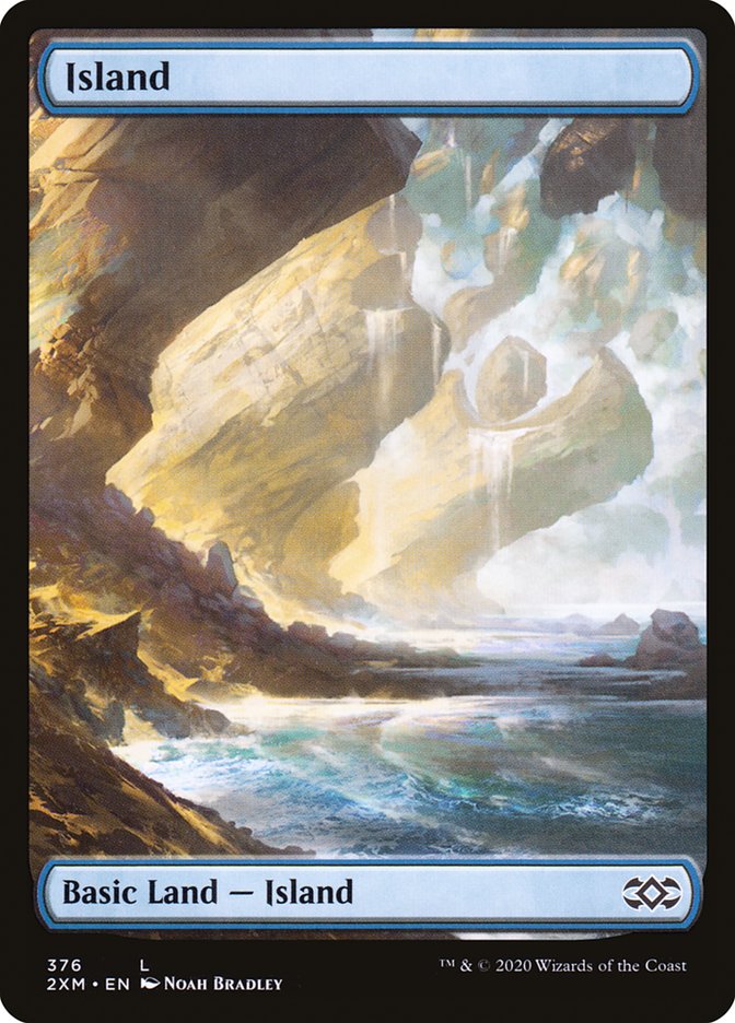 Island (376) [Double Masters] | North Game Den