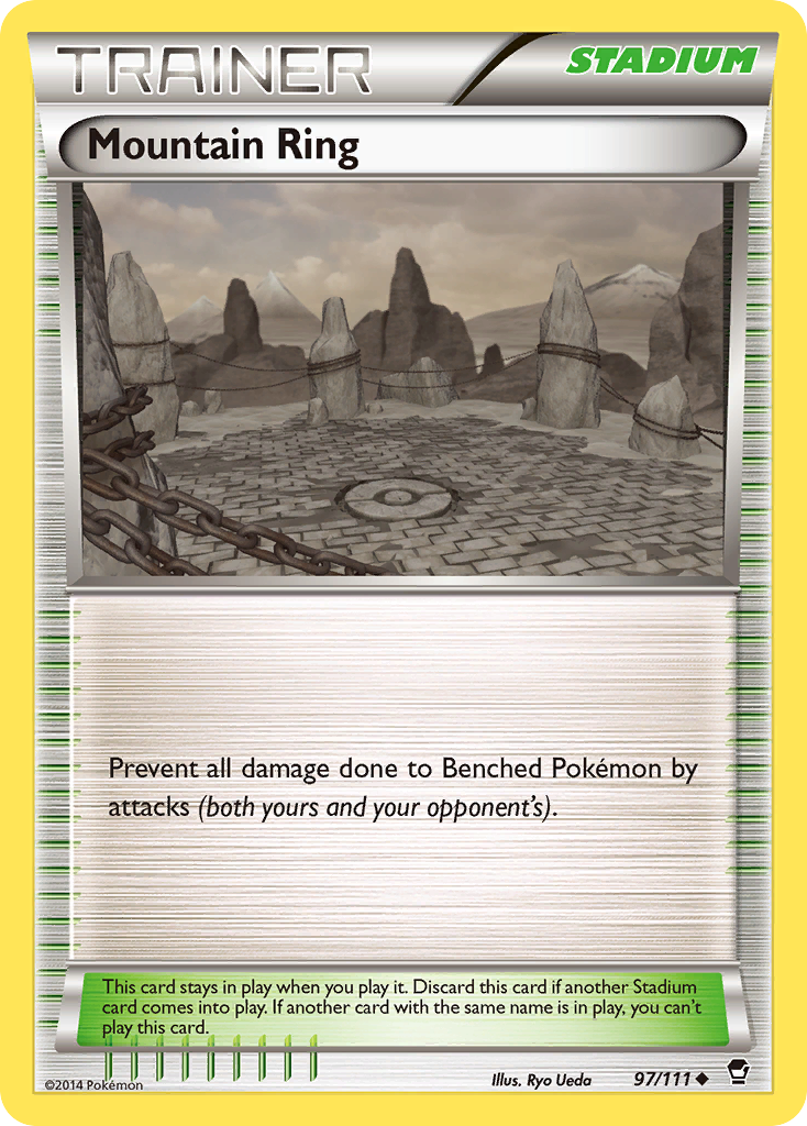 Mountain Ring (97/111) [XY: Furious Fists] | North Game Den