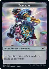 Cat // Treasure (13) Double-sided Token [Unfinity Tokens] | North Game Den