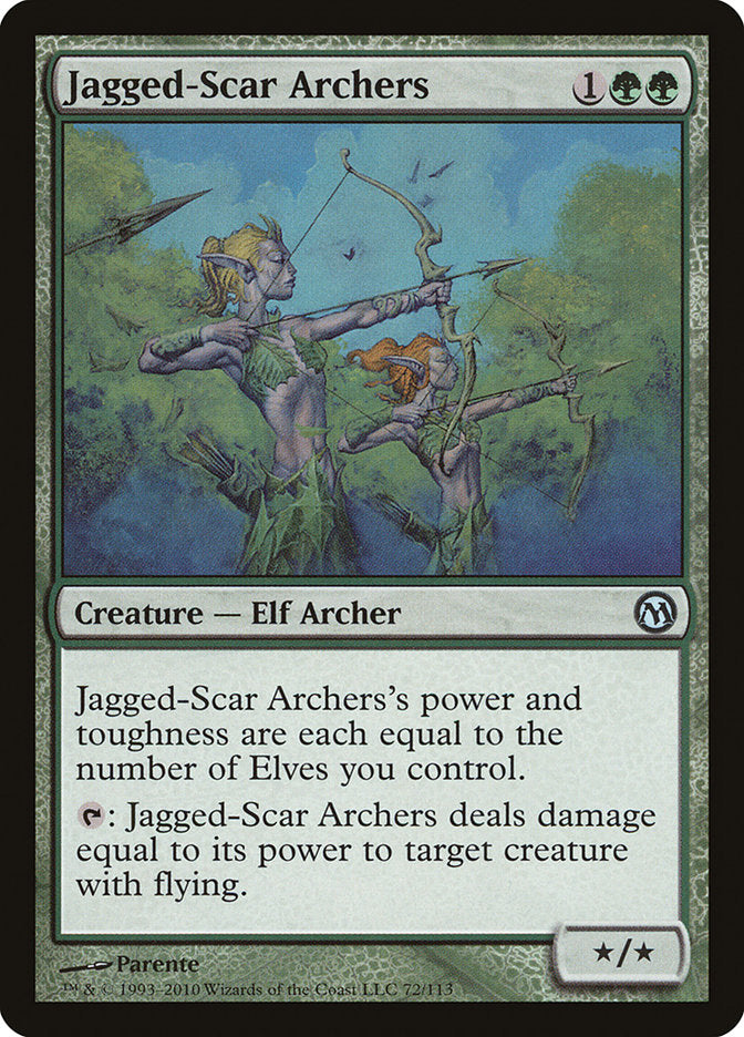 Jagged-Scar Archers [Duels of the Planeswalkers] | North Game Den