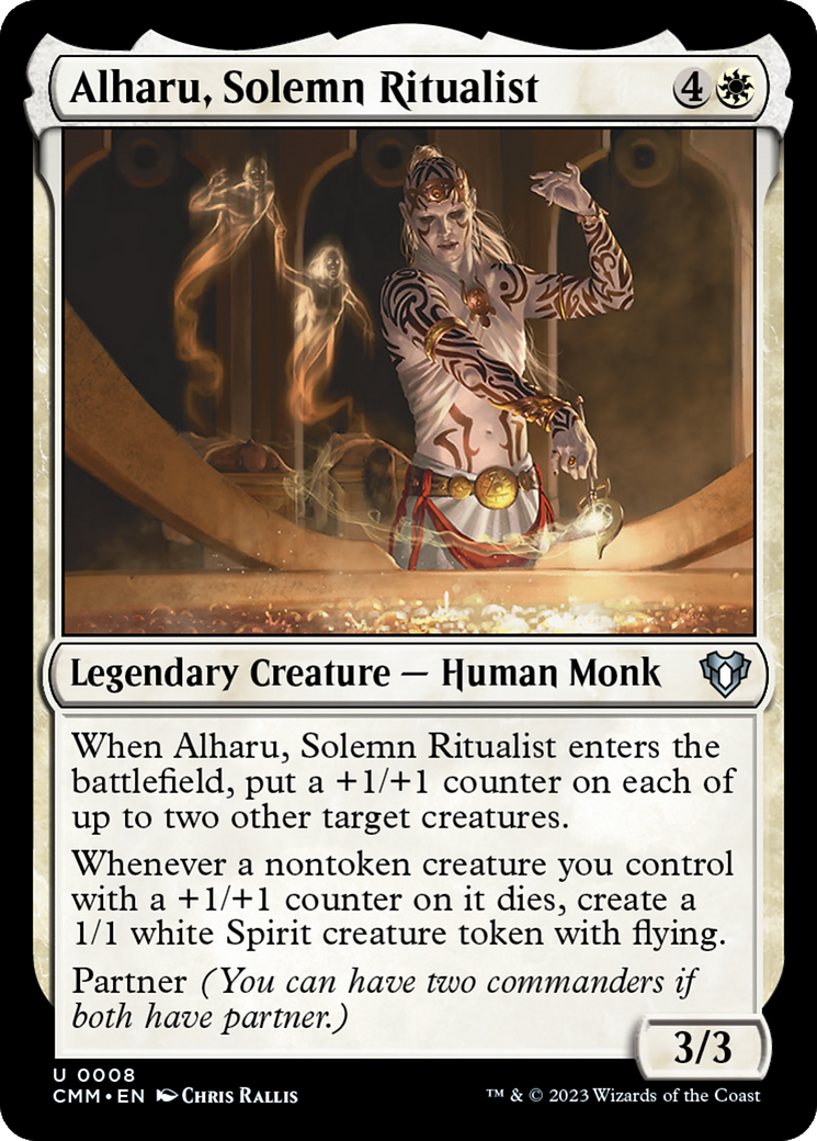 Alharu, Solemn Ritualist [Commander Masters] | North Game Den