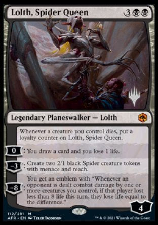 Lolth, Spider Queen (Promo Pack) [Dungeons & Dragons: Adventures in the Forgotten Realms Promos] | North Game Den