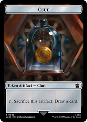 Dalek // Clue (0023) Double-Sided Token [Doctor Who Tokens] | North Game Den