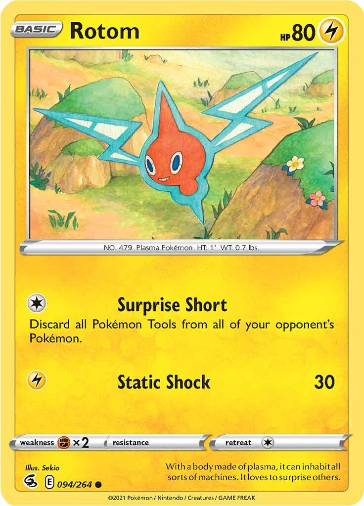 Rotom (094/264) [Sword & Shield: Fusion Strike] | North Game Den