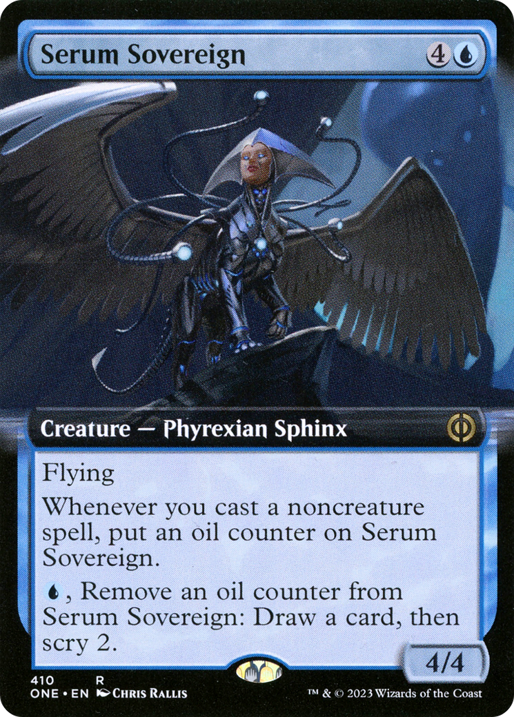 Serum Sovereign (Extended Art) [Phyrexia: All Will Be One] | North Game Den