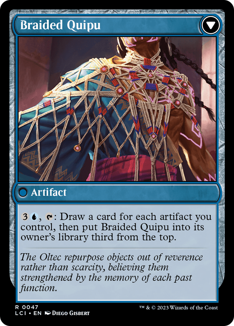 Braided Net // Braided Quipu [The Lost Caverns of Ixalan] | North Game Den