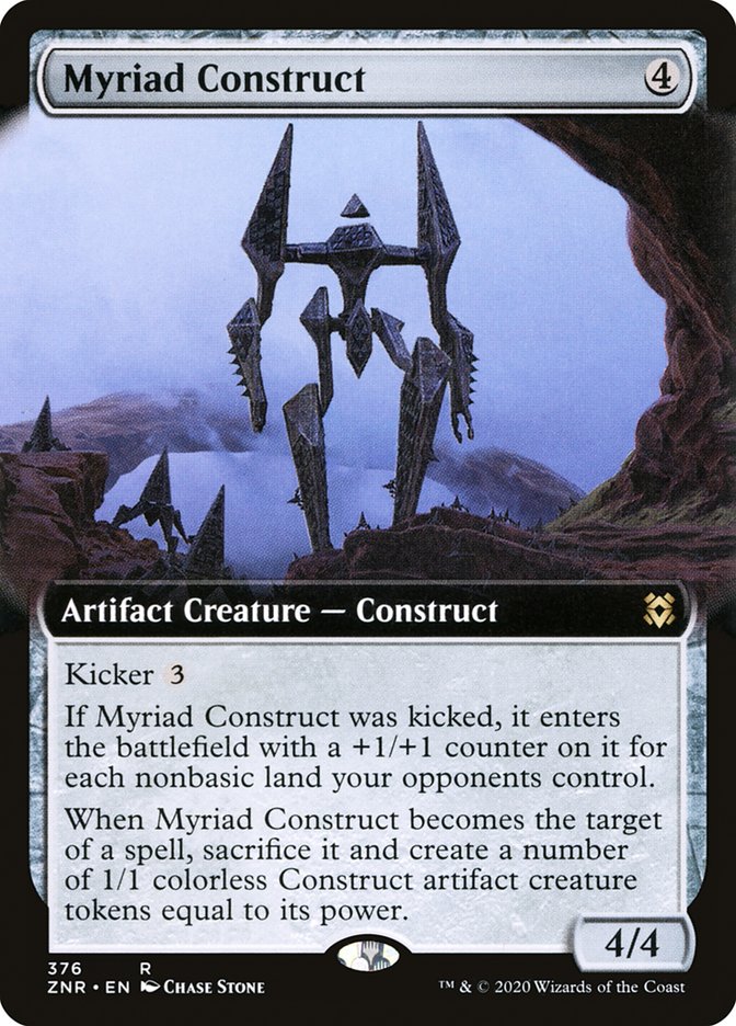 Myriad Construct (Extended Art) [Zendikar Rising] | North Game Den