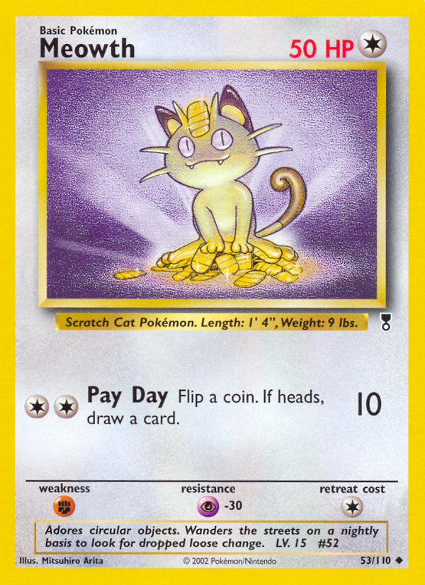 Meowth (53/110) [Legendary Collection] | North Game Den