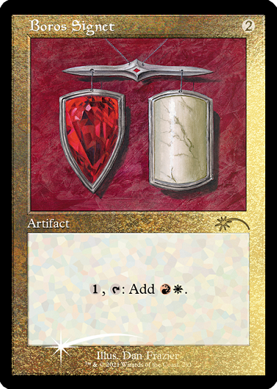 Boros Signet (Retro) (Foil Etched) [Secret Lair Drop Series] | North Game Den