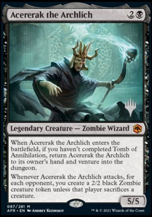 Acererak the Archlich (Promo Pack) [Dungeons & Dragons: Adventures in the Forgotten Realms Promos] | North Game Den