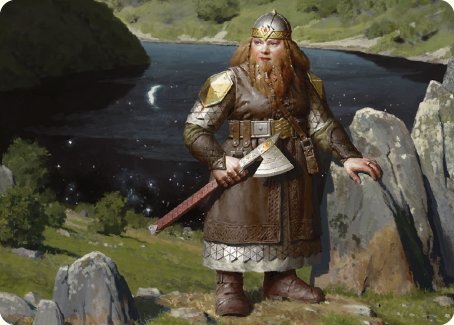 Mirrormere Guardian Art Card [The Lord of the Rings: Tales of Middle-earth Art Series] | North Game Den