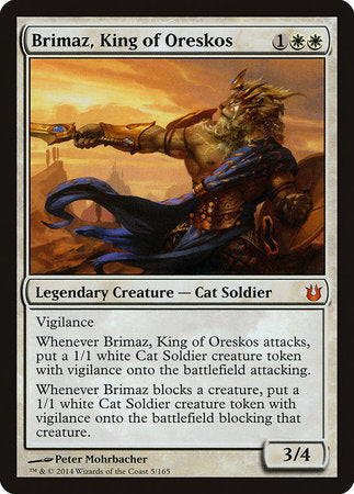 Brimaz, King of Oreskos [Born of the Gods] | North Game Den
