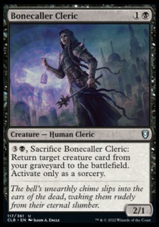 Bonecaller Cleric [Commander Legends: Battle for Baldur's Gate] | North Game Den