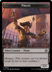 City's Blessing // Pirate (0005) Double-Sided Token [The Lost Caverns of Ixalan Commander Tokens] | North Game Den