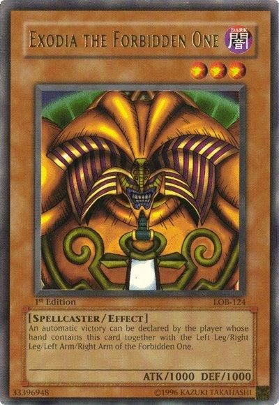 Exodia the Forbidden One [LOB-124] Ultra Rare | North Game Den