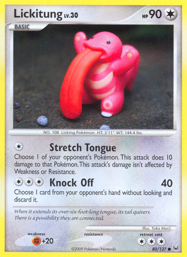 Lickitung (80/127) [Platinum: Base Set] | North Game Den