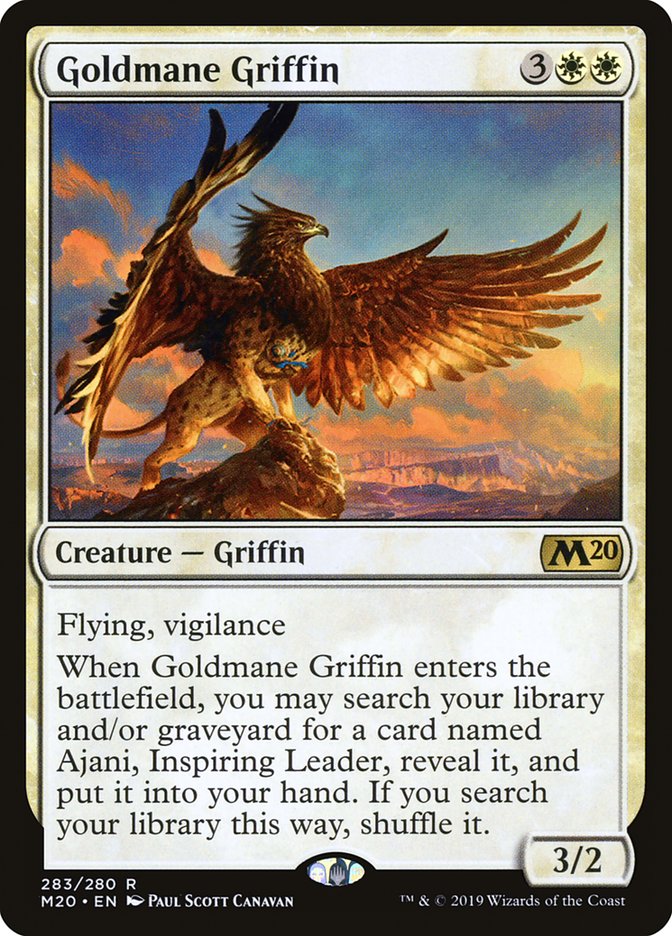 Goldmane Griffin [Core Set 2020] | North Game Den