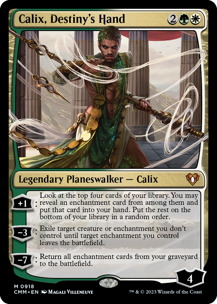 Calix, Destiny's Hand [Commander Masters] | North Game Den