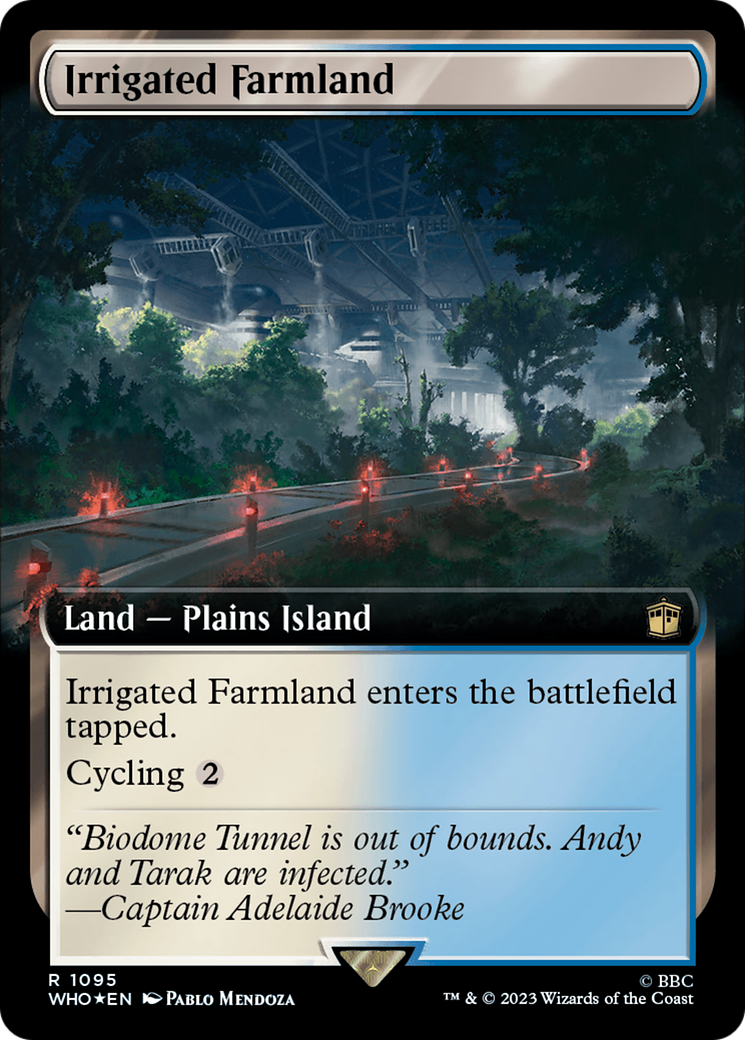 Irrigated Farmland (Extended Art) (Surge Foil) [Doctor Who] | North Game Den