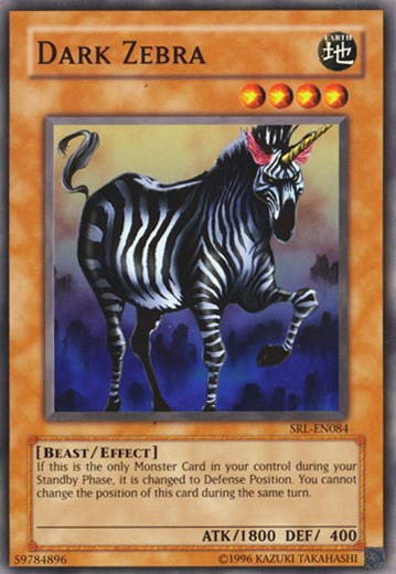 Dark Zebra [SRL-EN084] Common | North Game Den