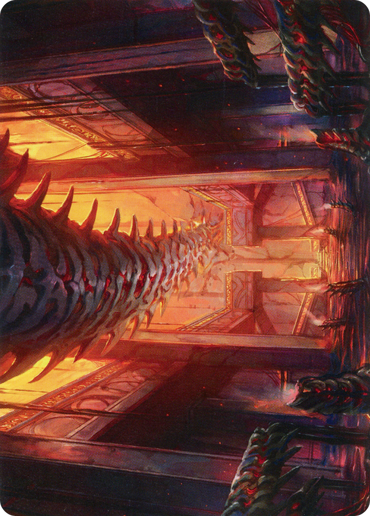Bloodfell Caves Art Card [March of the Machine Art Series] | North Game Den