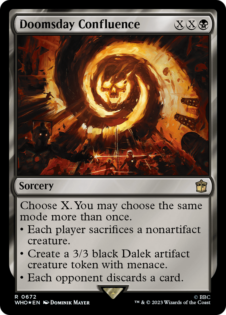 Doomsday Confluence (Surge Foil) [Doctor Who] | North Game Den
