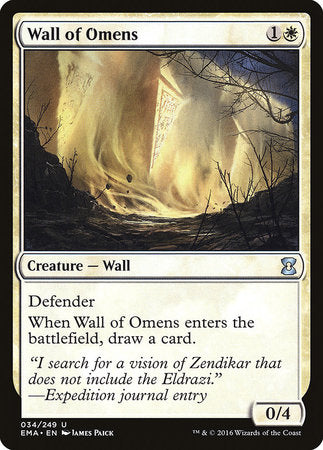 Wall of Omens [Eternal Masters] | North Game Den