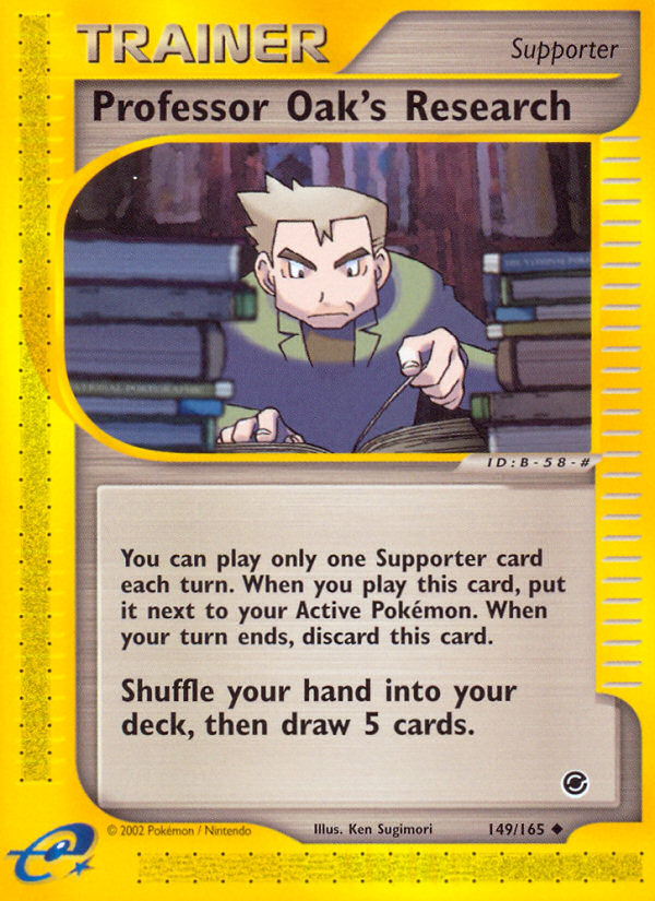 Professor Oak's Research (149/165) [Expedition: Base Set] | North Game Den