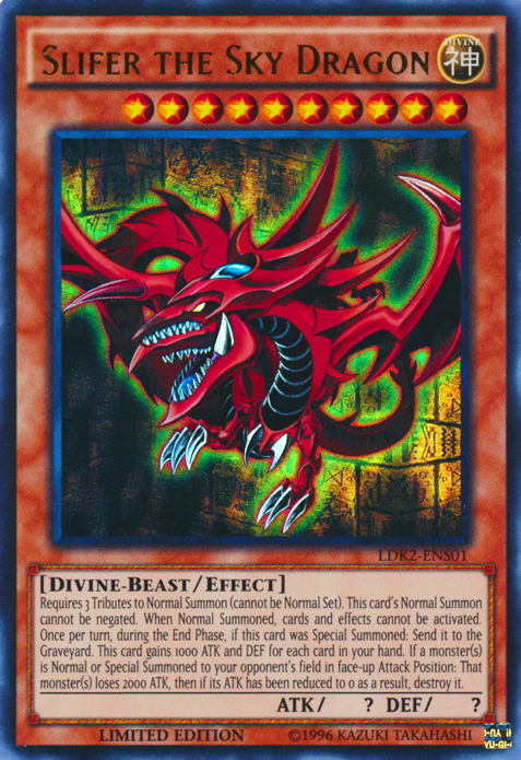 Slifer the Sky Dragon [LDK2-ENS01] Ultra Rare | North Game Den