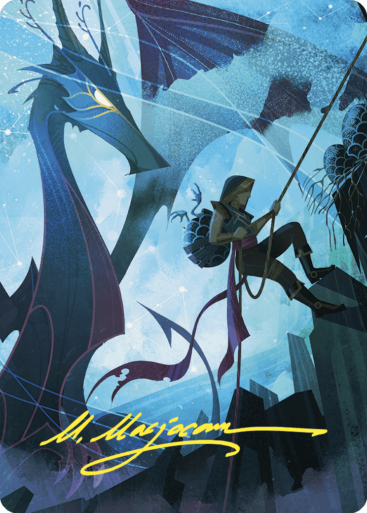 Hatching Plans Art Card (Gold-Stamped Signature) [Wilds of Eldraine Art Series] | North Game Den