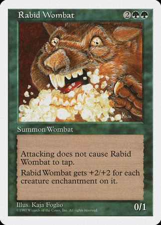 Rabid Wombat [Fifth Edition] | North Game Den