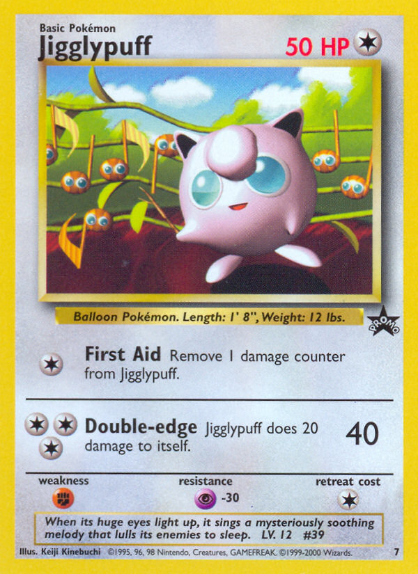 Jigglypuff (7) [Wizards of the Coast: Black Star Promos] | North Game Den
