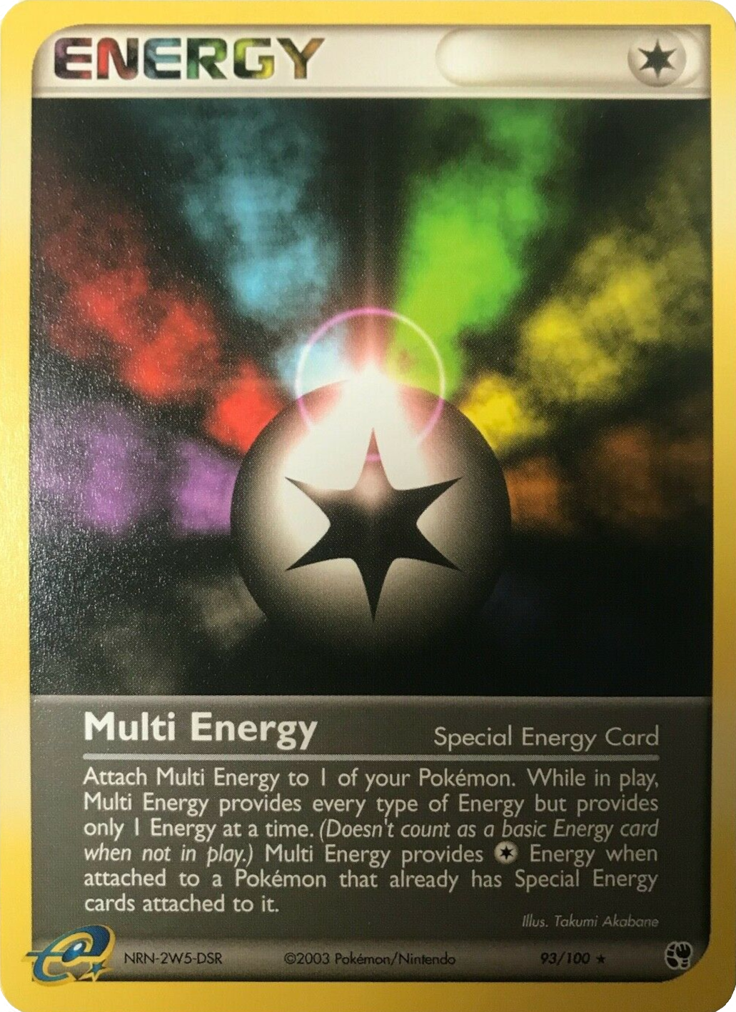 Multi Energy (93/100) (League Promo) [EX: Sandstorm] | North Game Den