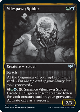 Vilespawn Spider [Innistrad: Double Feature] | North Game Den