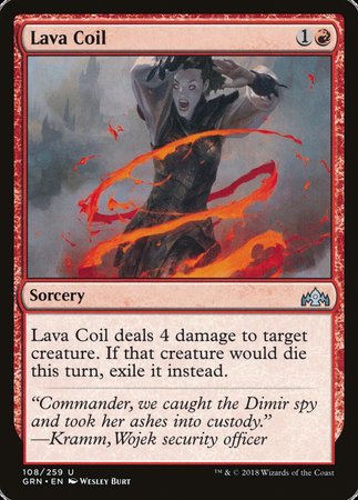 Lava Coil [Guilds of Ravnica] | North Game Den