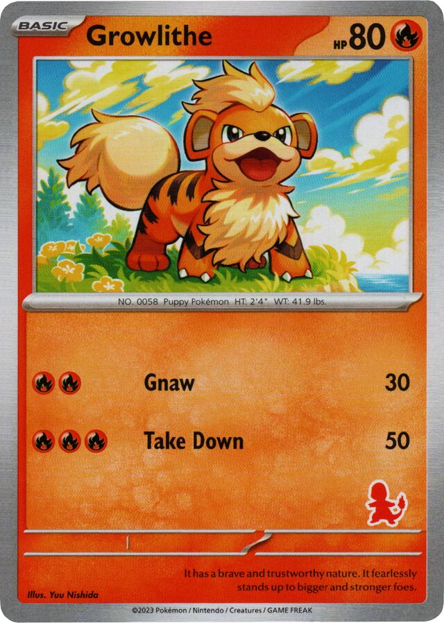 Growlithe [My First Battle] | North Game Den