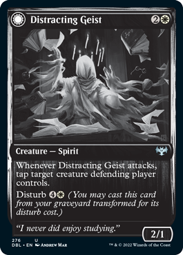 Distracting Geist // Clever Distraction [Innistrad: Double Feature] | North Game Den