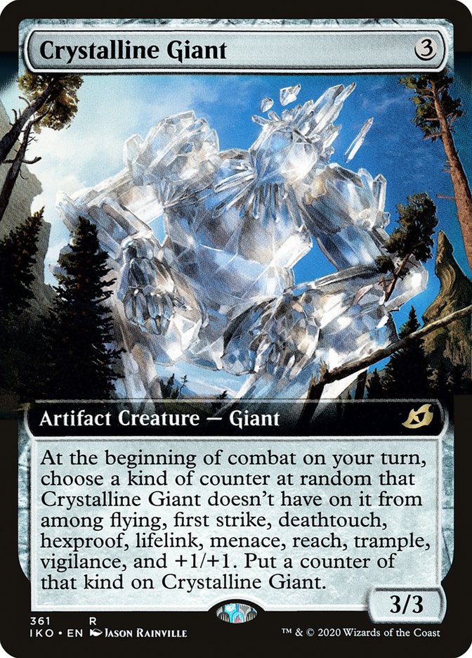 Crystalline Giant (Extended Art) [Ikoria: Lair of Behemoths] | North Game Den