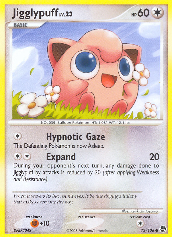 Jigglypuff (72/106) [Diamond & Pearl: Great Encounters] | North Game Den