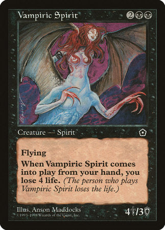 Vampiric Spirit [Portal Second Age] | North Game Den