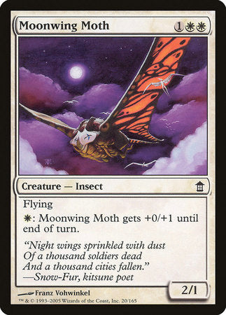 Moonwing Moth [Saviors of Kamigawa] | North Game Den