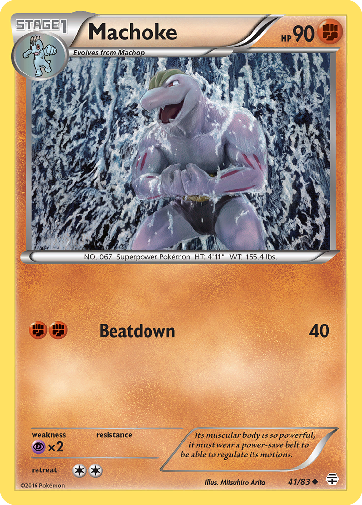 Machoke (41/83) [XY: Generations] | North Game Den