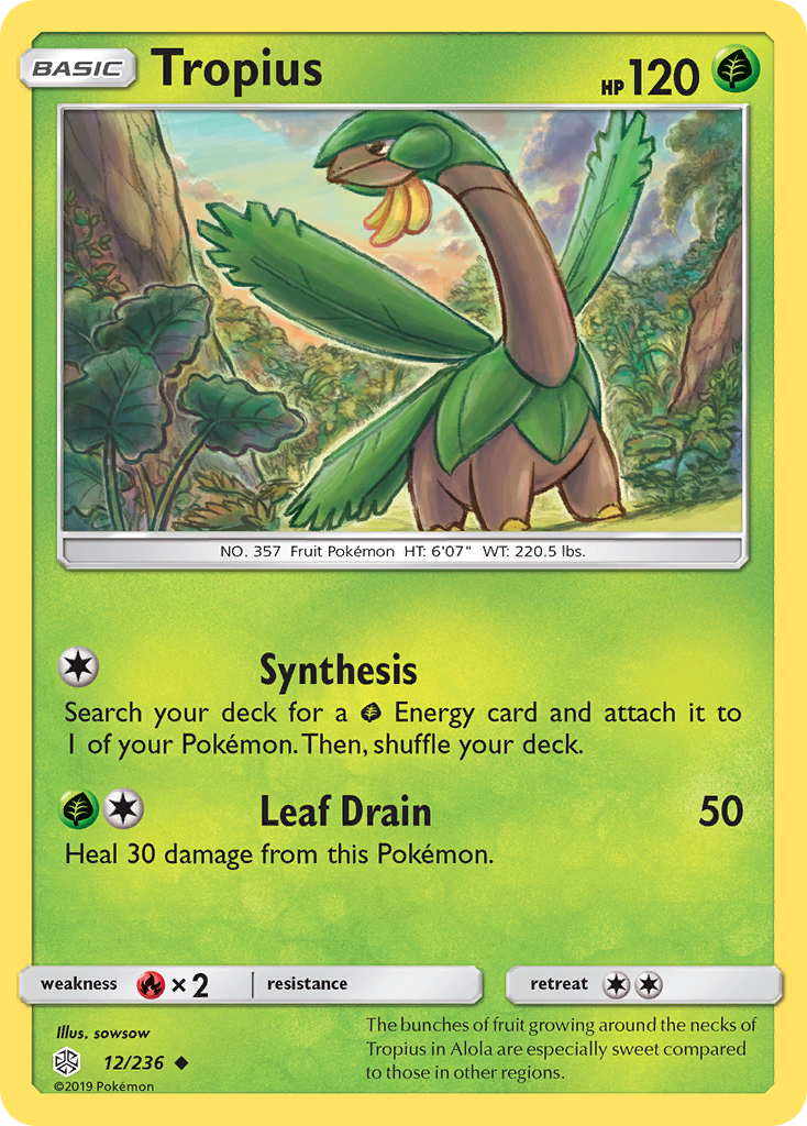 Tropius (12/236) [Sun & Moon: Cosmic Eclipse] | North Game Den